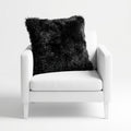 Almohadon Negro Peludo 40x40