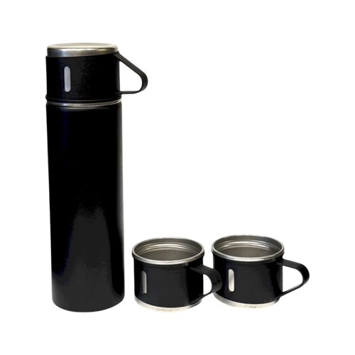 Botella térmica con vasos
