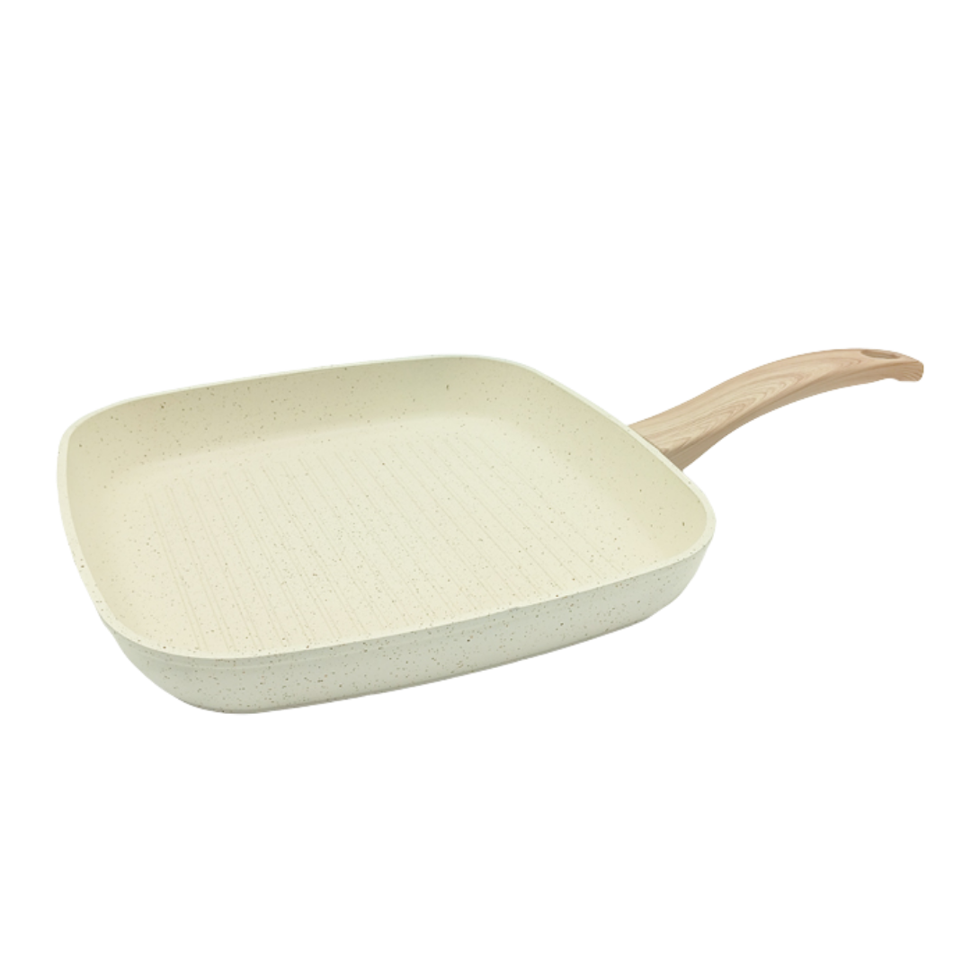 Bifera antiadherente Carol 27 x 27 Cm granito inducción
