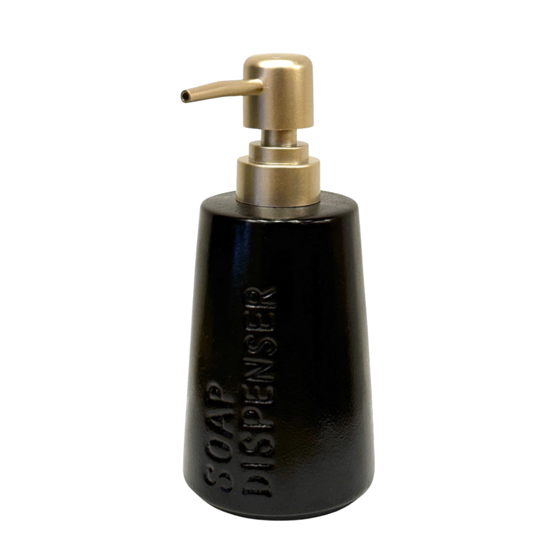 Dispenser jabón liquido negro