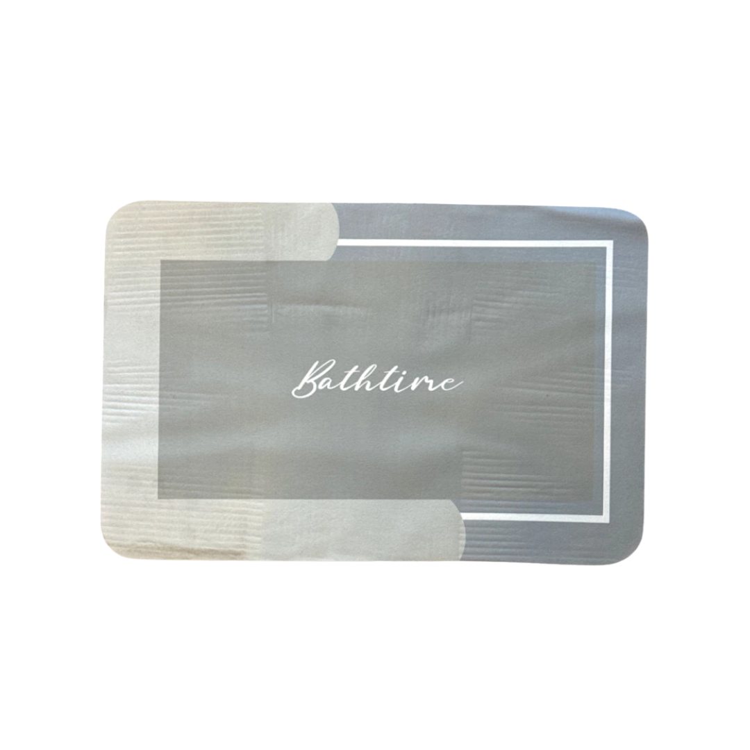 Alfombra absorbente "bathtime"