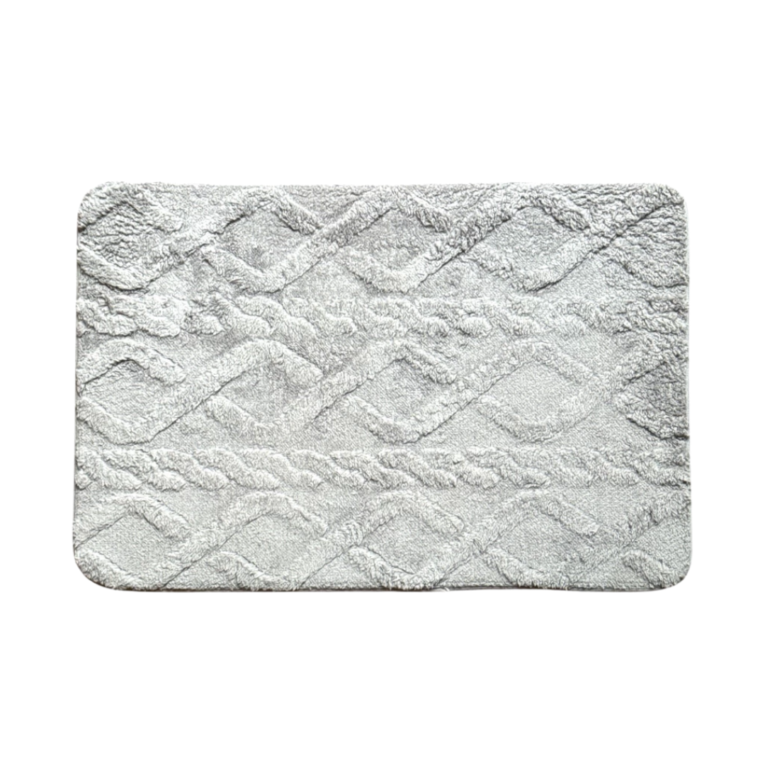 Alfombra baño 40x60 blanca