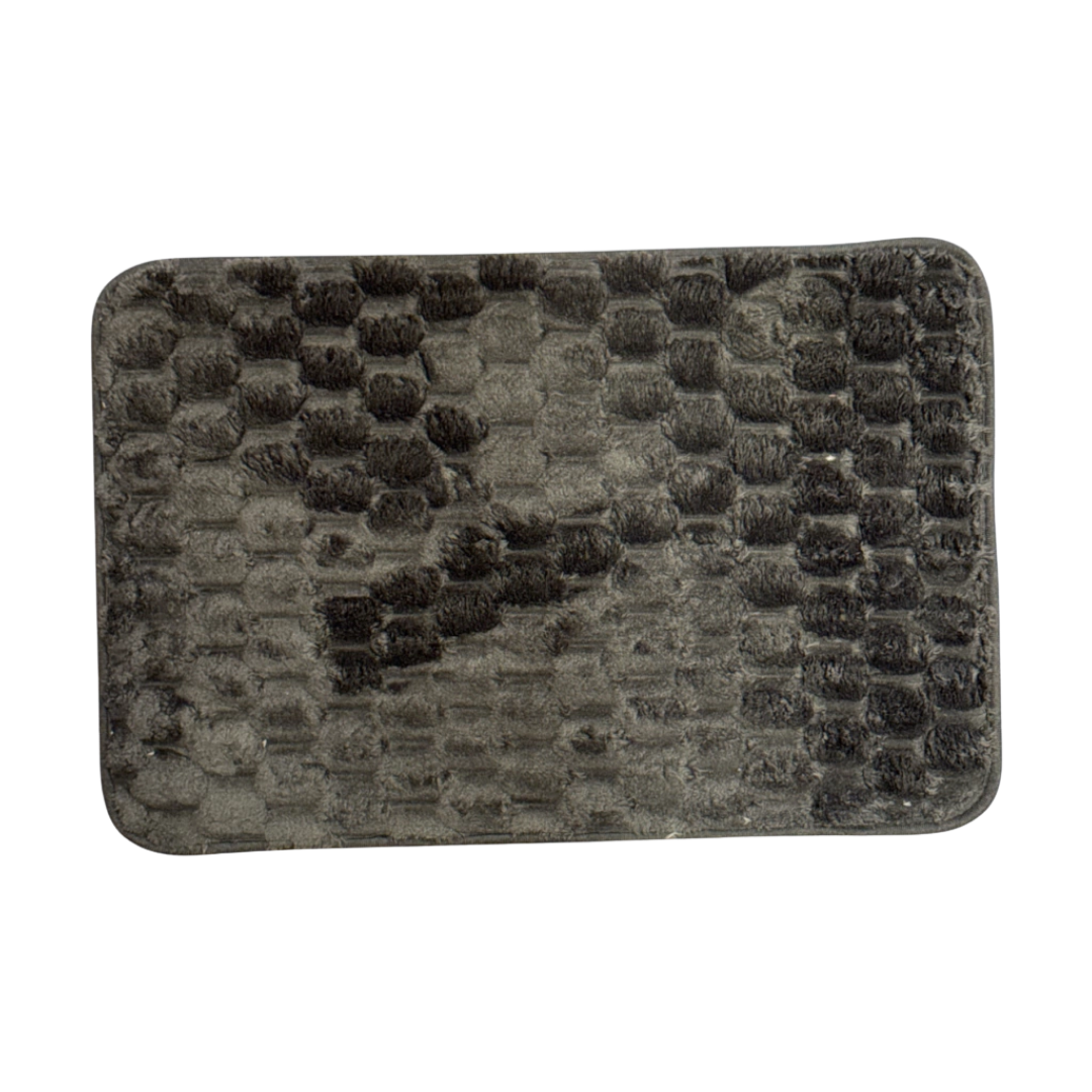 Alfombra baño 40x60 negra