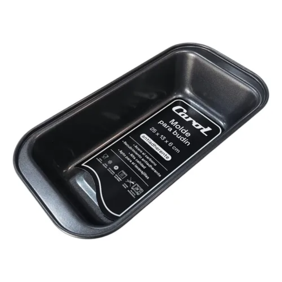 Molde para budin Carol 25x13x6 Cm antiadherente