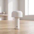Lámpara de Mesa Mushroom Blanca Brillante
