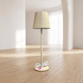 Lámpara de Mesa Beige con Pantalla Cónica