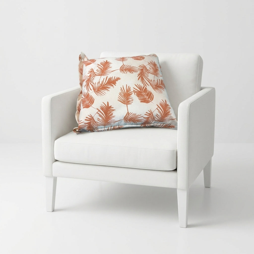 Almohadon Estampado Hoja