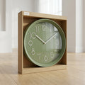 Reloj verde 30 x 30 Cm